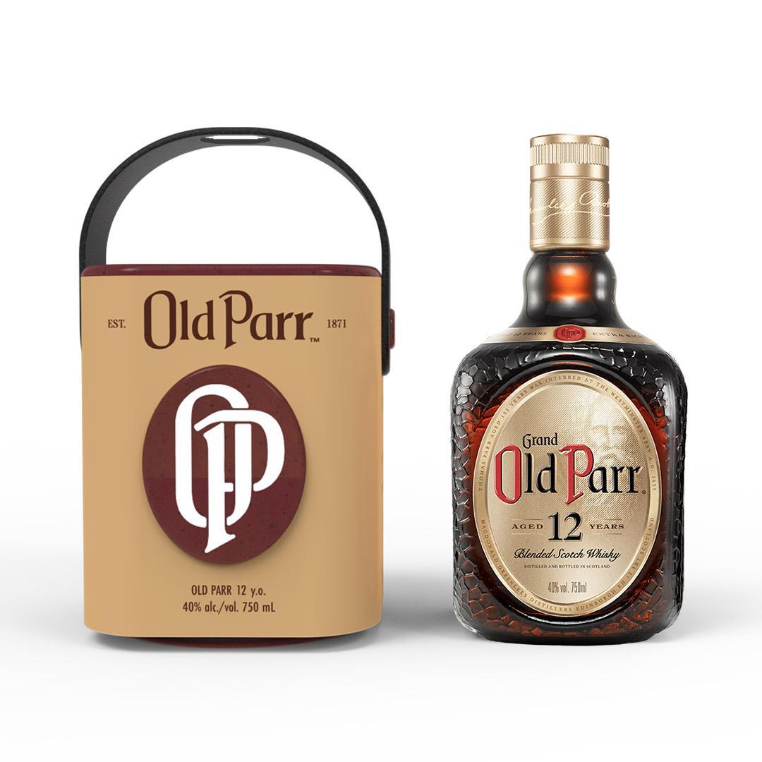 WHISKY OLD PARR CON HIELERA - Global Brands Panamá | Tienda Online