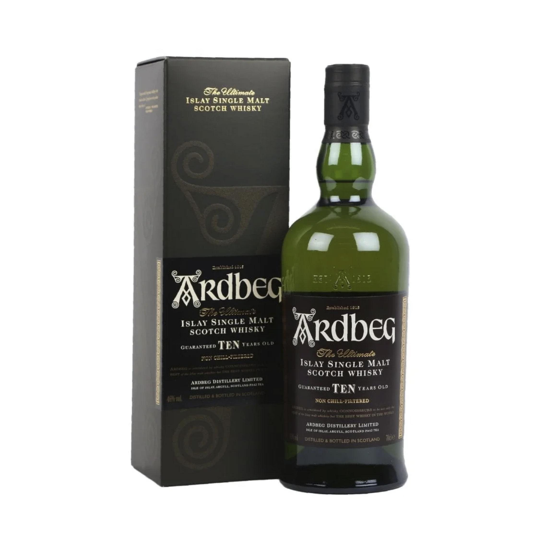 ARDBEG SINGLE MALT 10 AÑOS - Global Brands Panamá | Tienda Online
