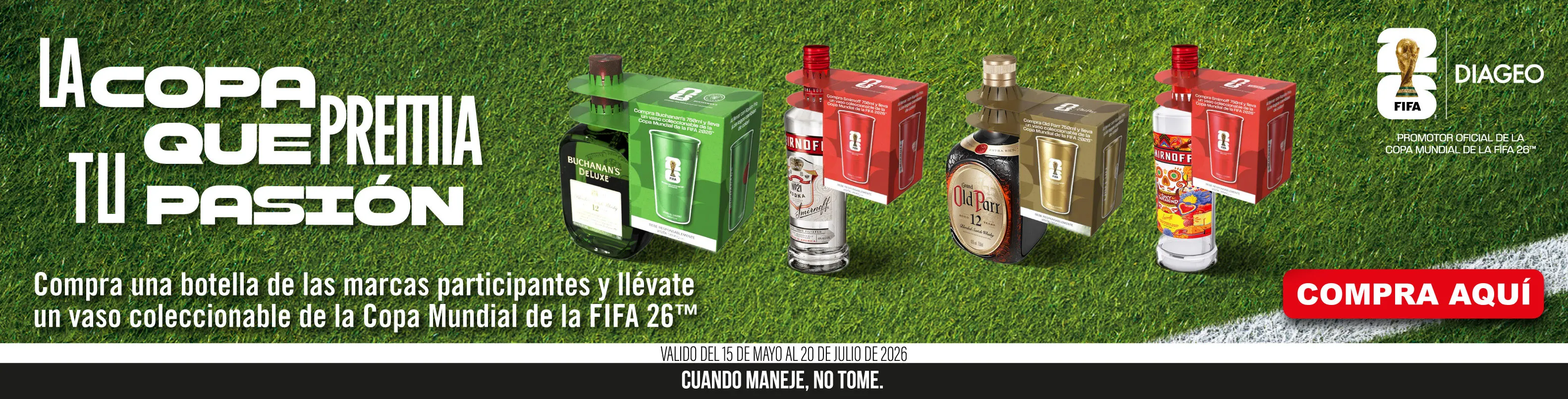 La copa que premia tu pasión